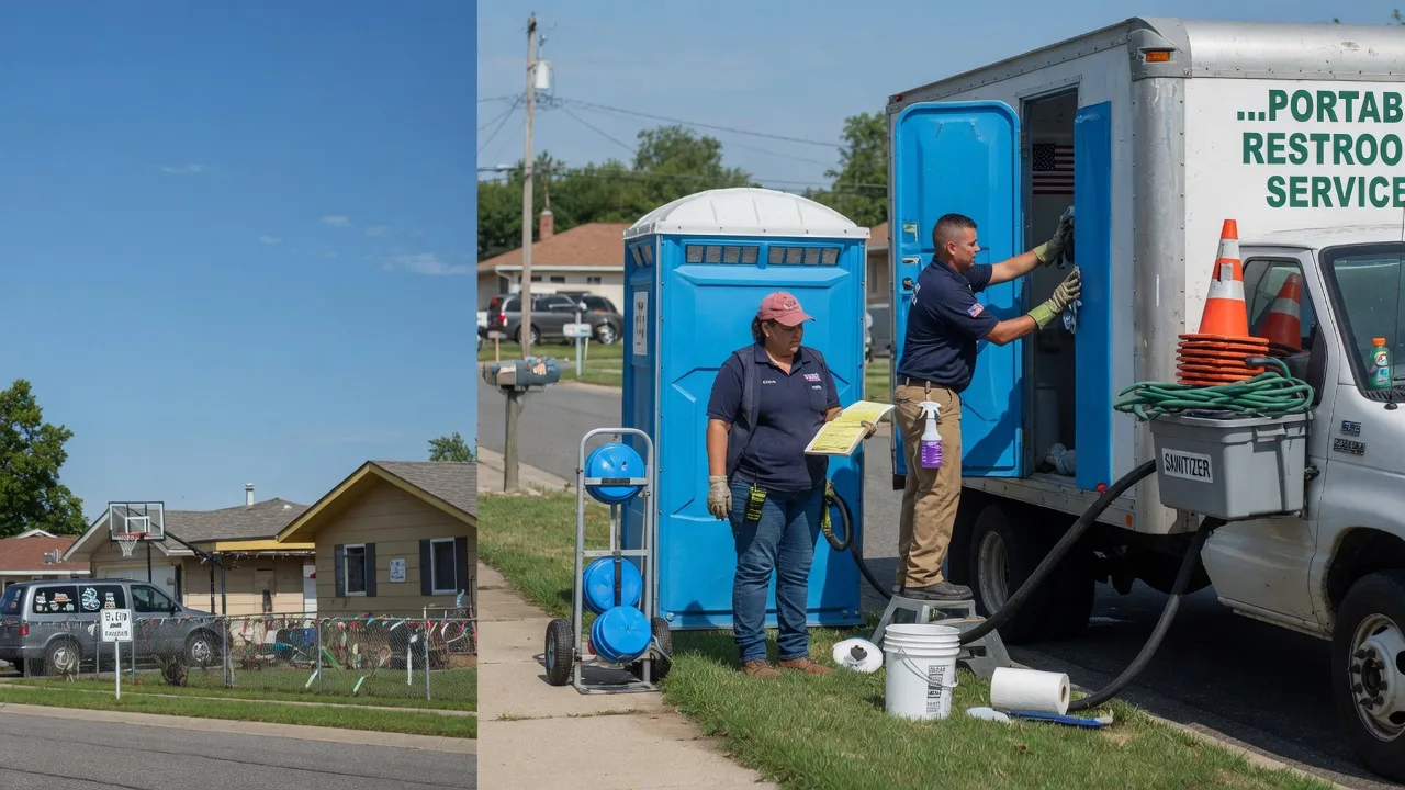 Portable Toilet Rental in Ellwood City, PA near me